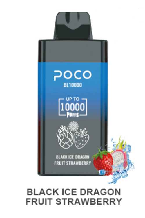 POCO BLACK ICE DRAGON FRUIT STRAWBERRY BL10000 5%